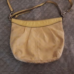 Yellow Coach Bag